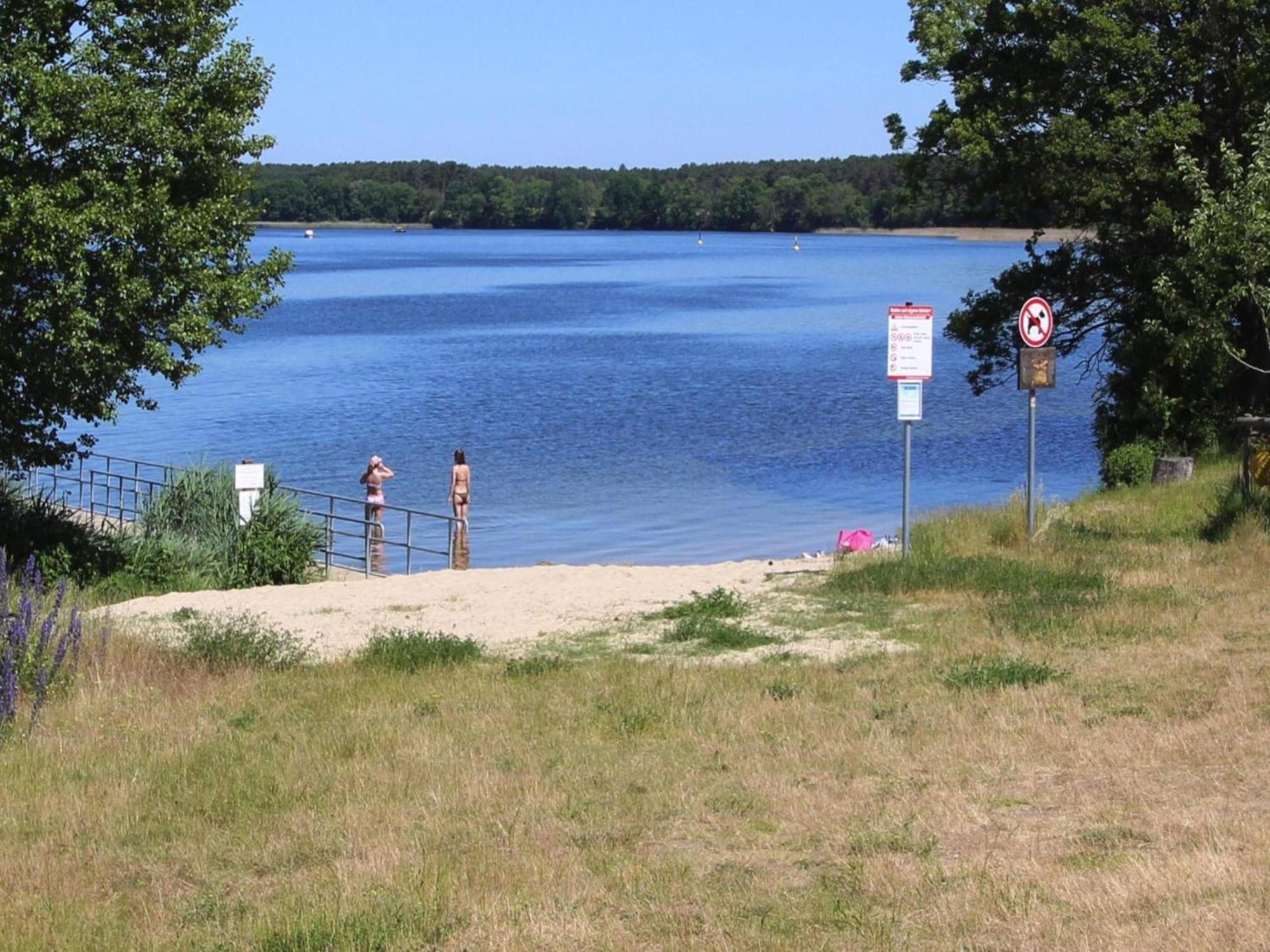 Holiday House At The Vilzsee Mirow Diemitz Exteriör bild